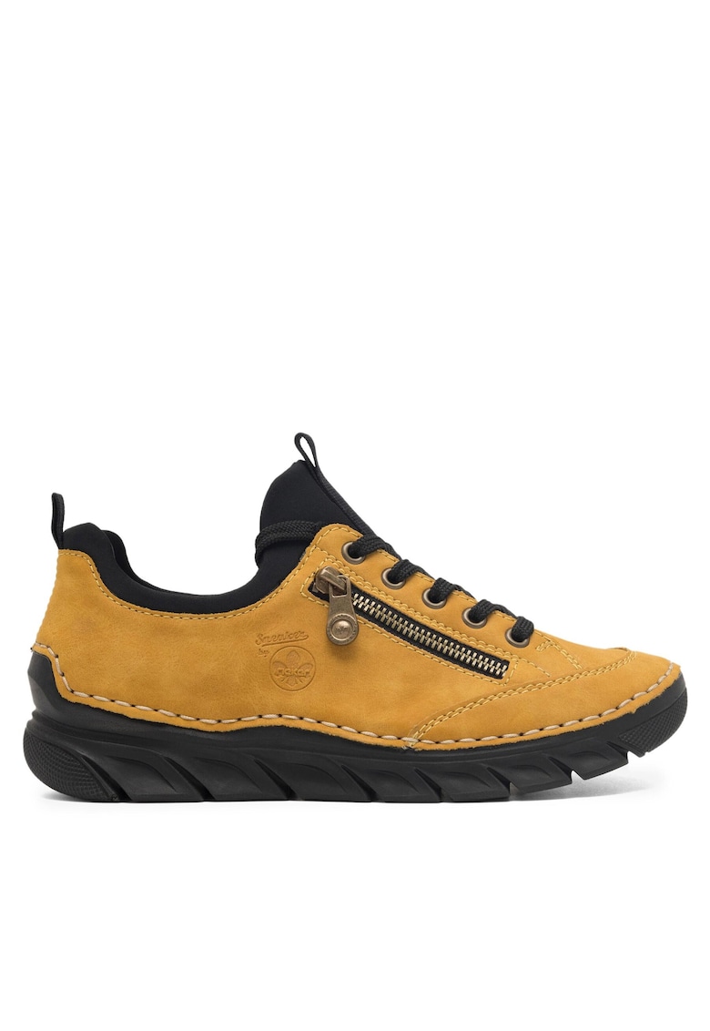 Botine dama 55073-68 - Textil - Galben -