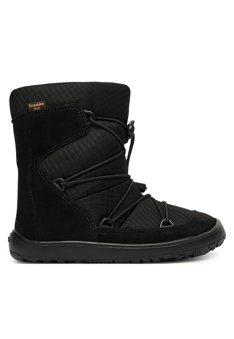 Froddo Cizme iarna baieti textil - negru