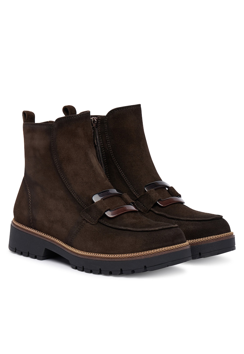 Botine dama - Mocca 304 - piele naturala - maro