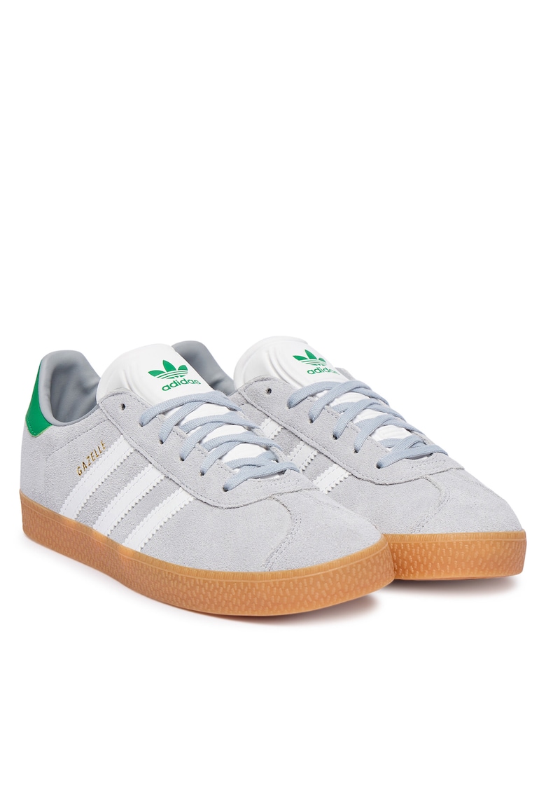 Tenisi unisex Gazelle - gri - piele naturala