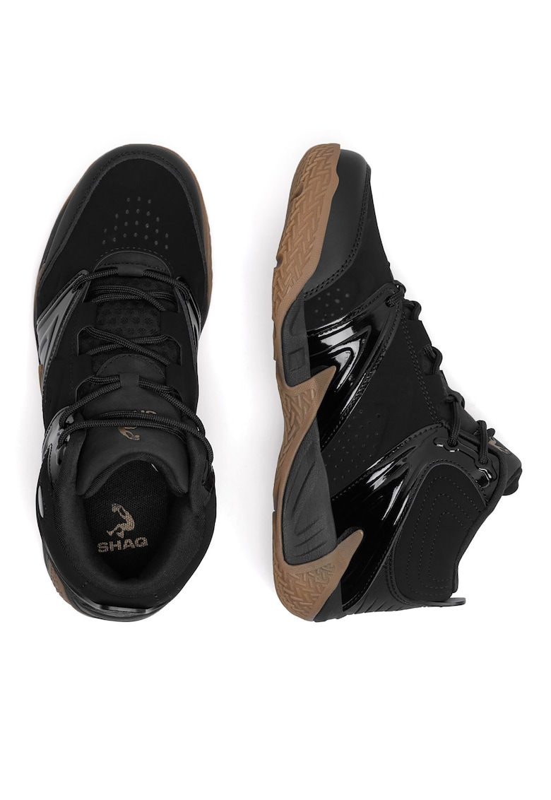 Pantofi sport barbati model CEO-DEVASTATOR - piele naturala - negru