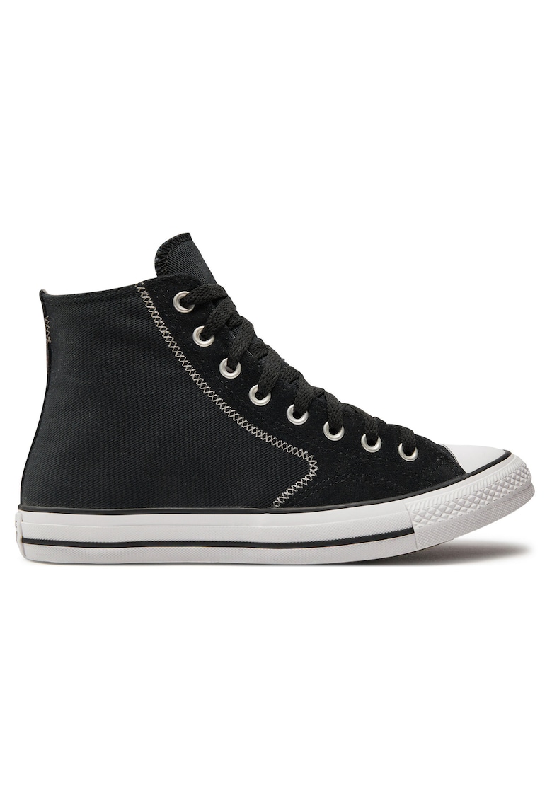 Tenisi unisex textil - alb/negru