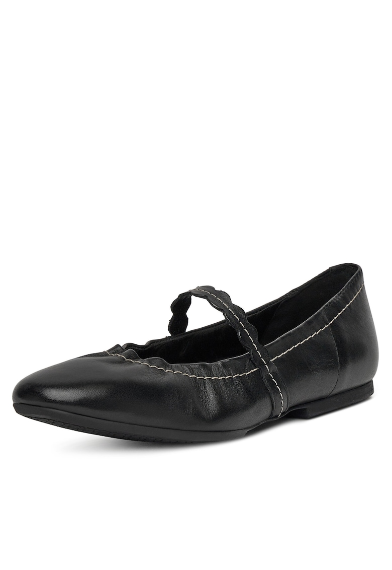 Balerini dama PRIMA - piele naturala - negru