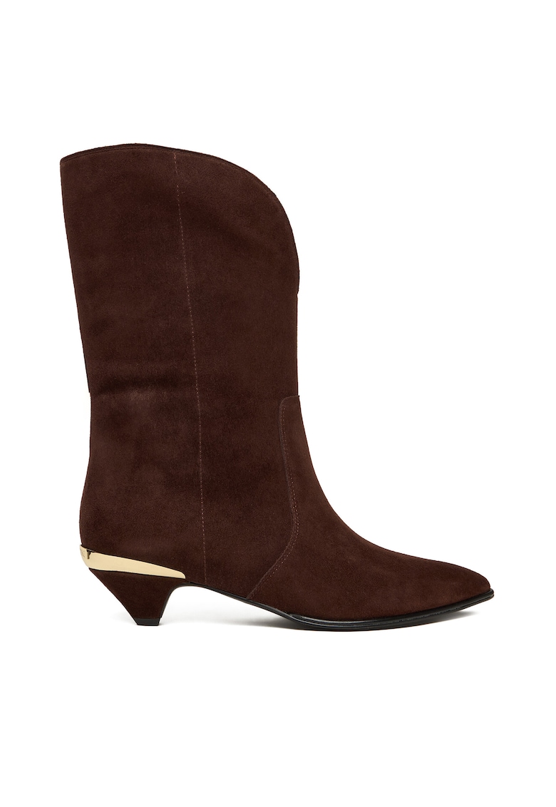 Love Moschino Botine dama - Maro - Piele naturala JA24363G0NJA0313 -