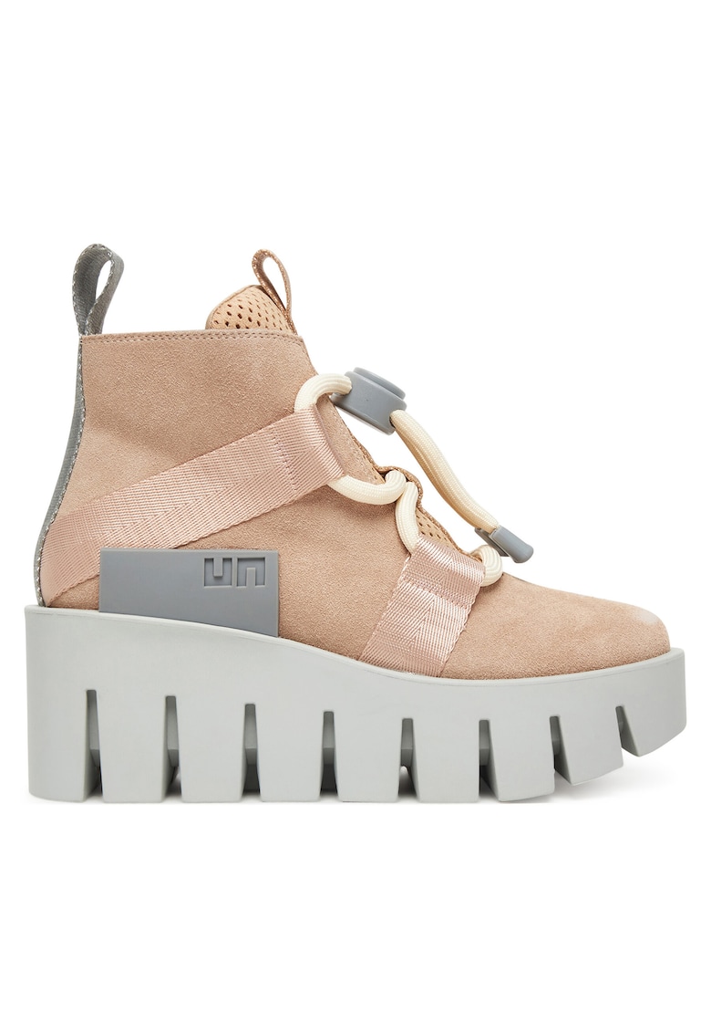 United Nude Ghete dama piele naturala - nude - Gri/Roz