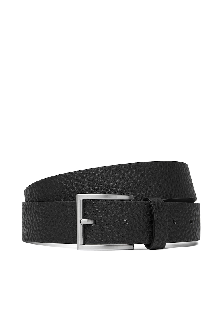 Curea unisex piele ecologica - negru