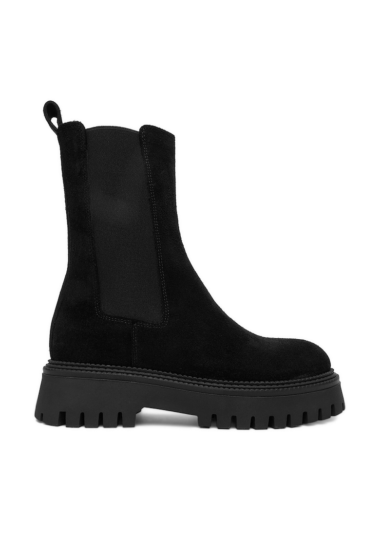 Botine dama C-BILLIE-8045 - Piele naturala - Negru
