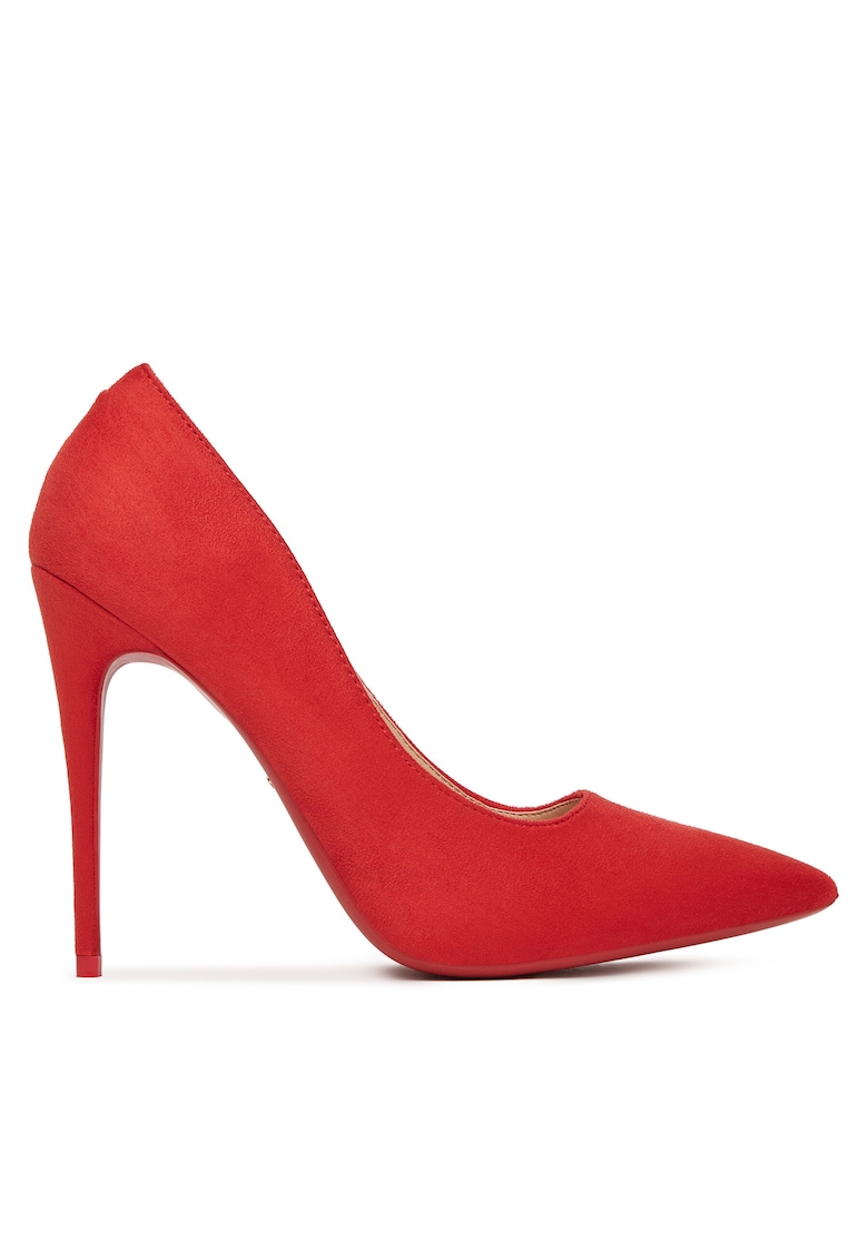 Pantofi dama - model DZ0023 - rosu - tocuri