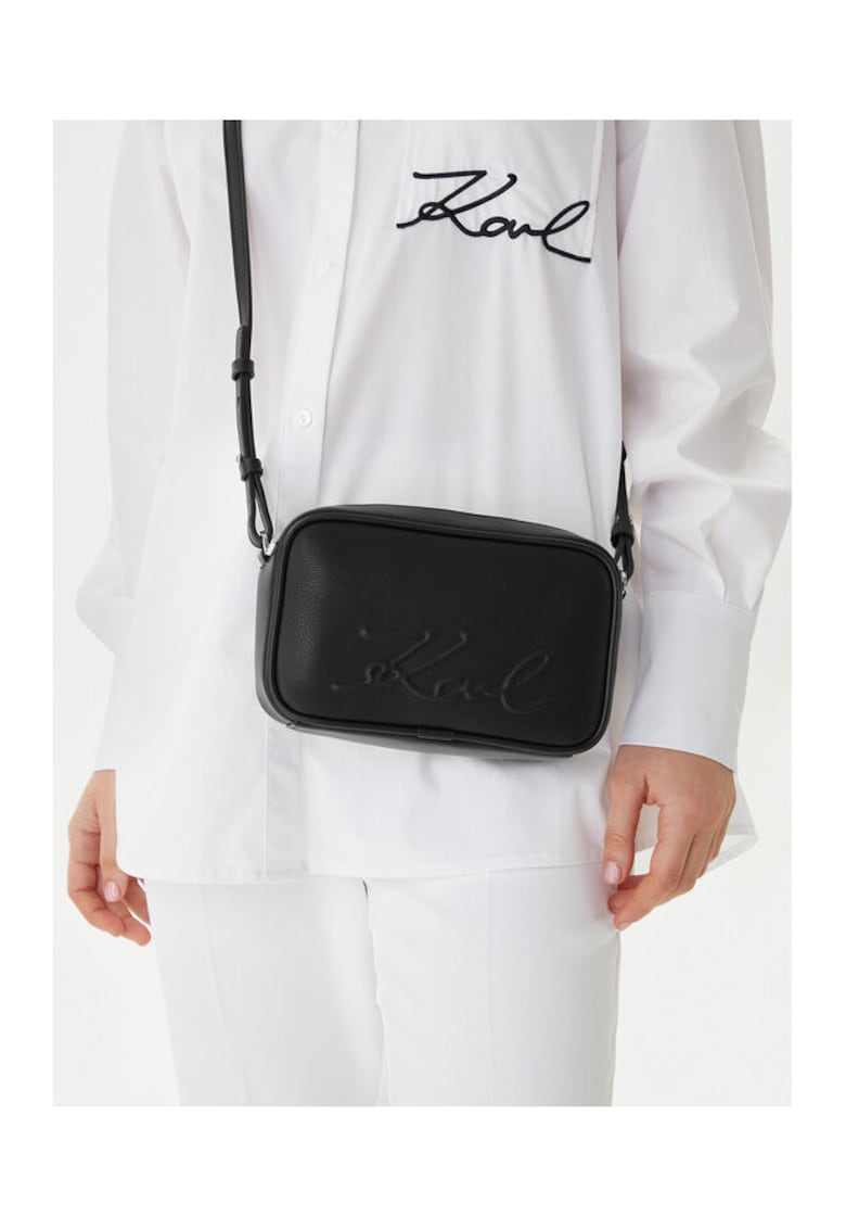 Geanta dama Black-Nickel 1AV - ecologica - dimensiuni variate