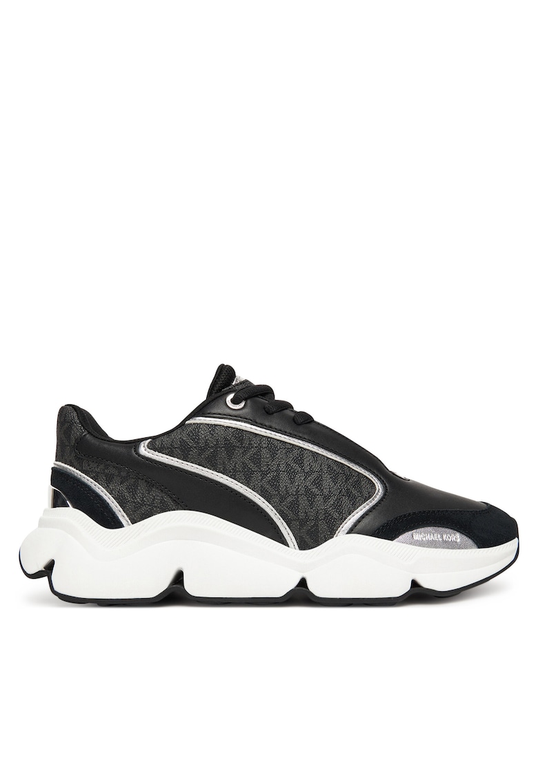 Adidasi sport dama 43F5RNFS1S - piele naturala - negru