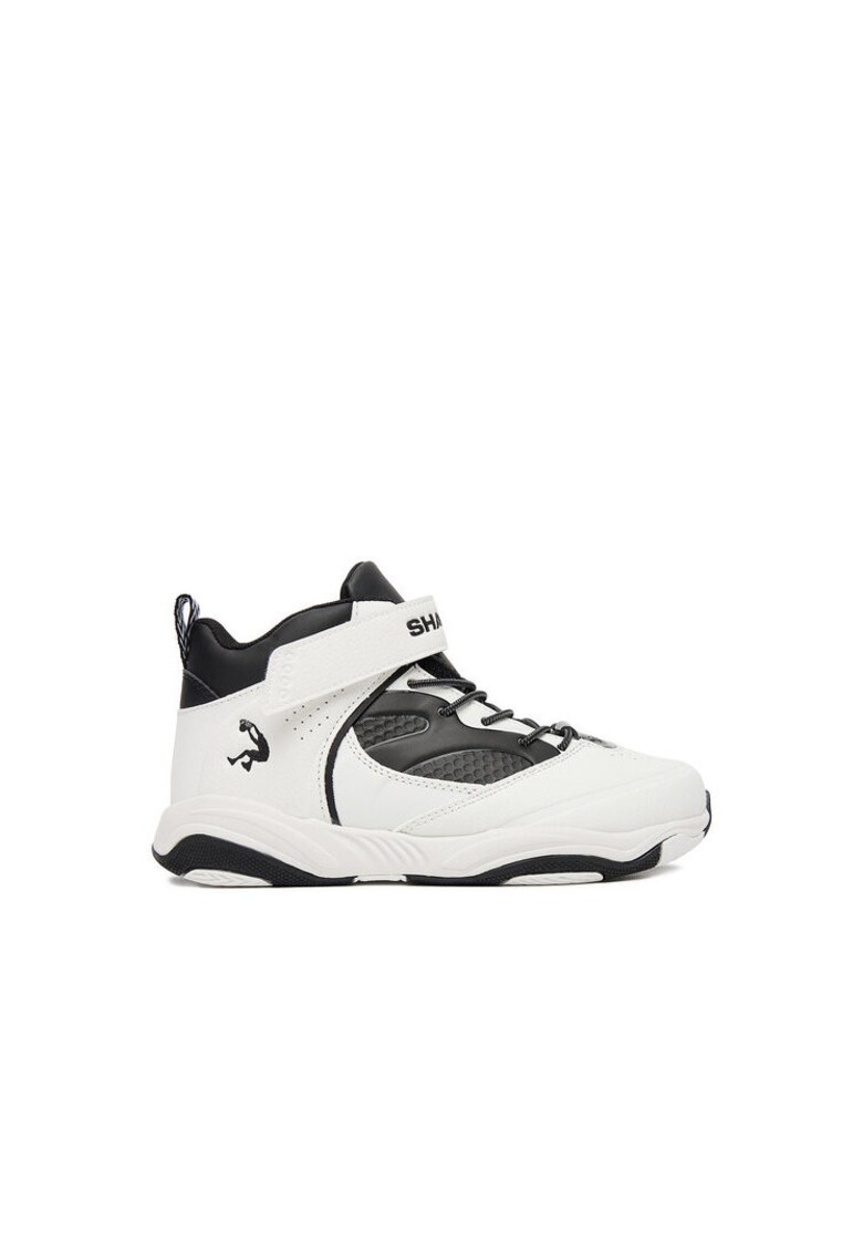 Pantofi sport copii - adidasi Shaq - alb - textil