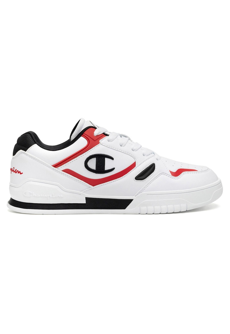 Tenisi barbati 3 POINT TECH LOW S22 - alb - sintetic
