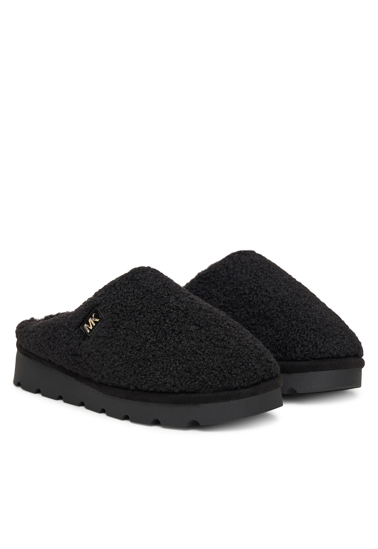 Papuci de casa pentru fete MK03780001 - Textil - Negru