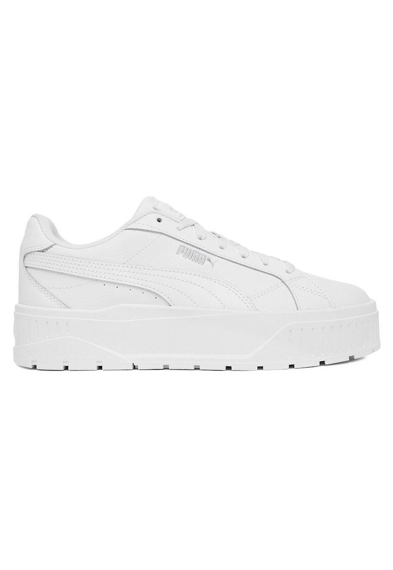 Tenisi dama - 39745602 - piele naturala - alb