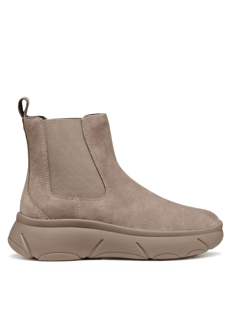 Ghete dama Nebula 2.0 - piele naturala - bej -