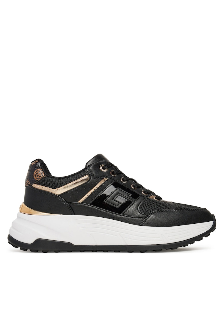 Pantofi sport dama - piele ecologica - negru -