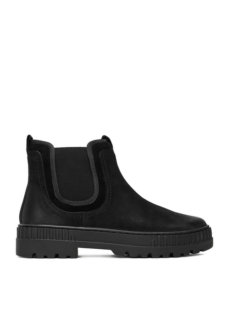 Botine dama Negru - Piele naturala - Negru