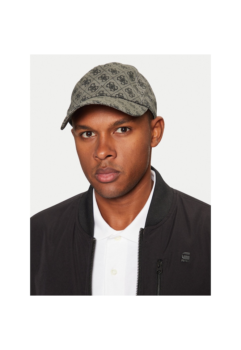 Caciula barbati SMG AM9485 COT01 - material textil - culoare neagra