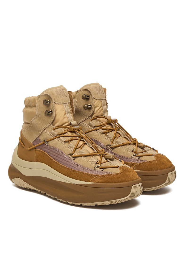 Moon Boot Ghete barbati Safari M034 - piele ecologica - culoare bej