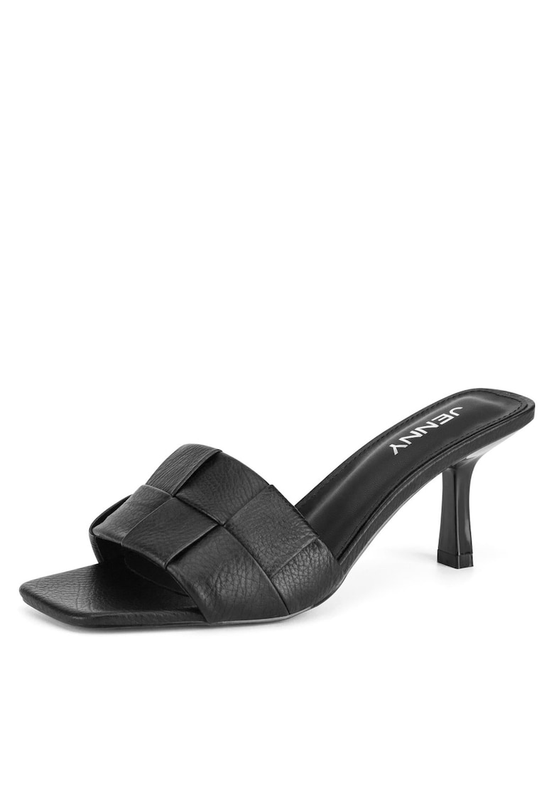 Papuci cu toc dama model RZ45505413 - negru