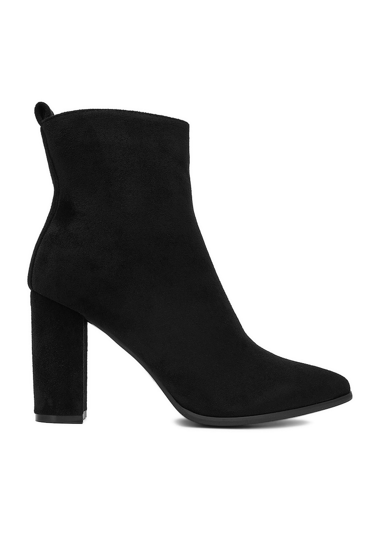 Botine dama E-5133-6 - negru - sintetic