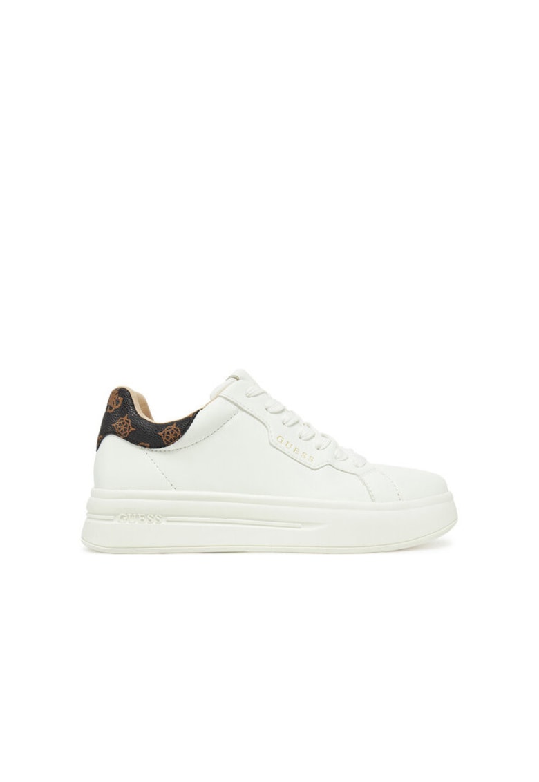 Pantofi sport dama - WHIBR FLPWIN FAL12 - alb - piele naturala -