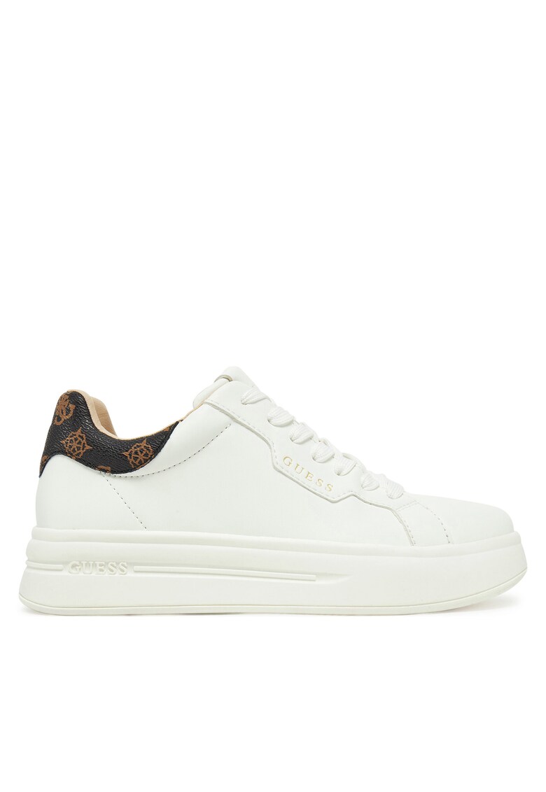 Pantofi sport dama - WHIBR FLPWIN FAL12 - alb - piele naturala -