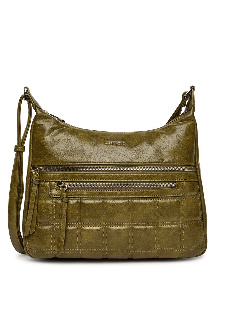 Geanta dama verde - din tesatura