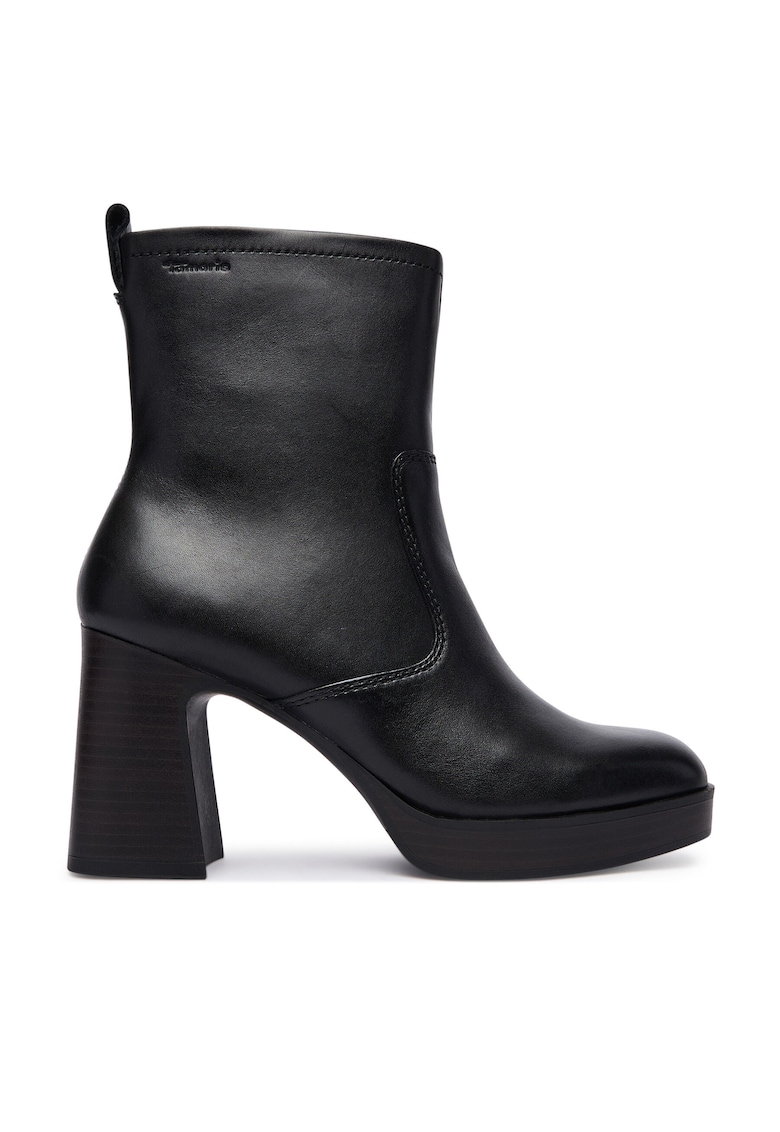 Tamaris Botine dama 001 1-25324-45 - piele naturala - negru