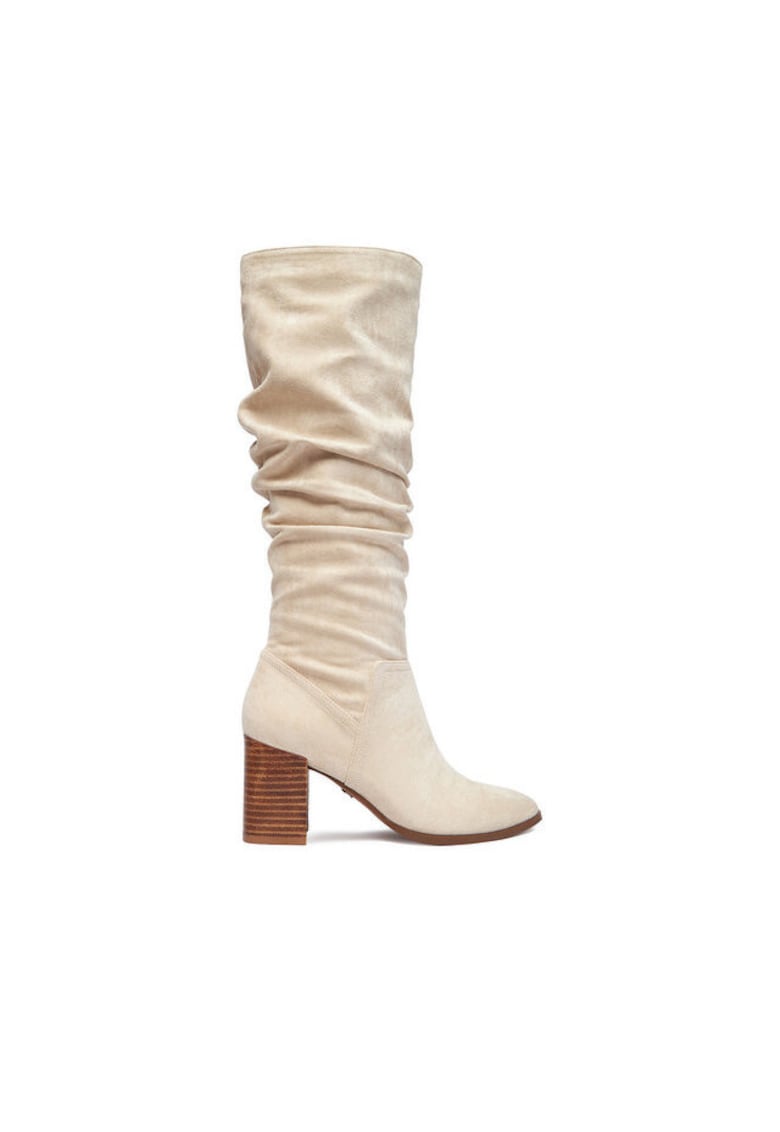 Botine dama BASZIRA-01 - Textil - Ecru