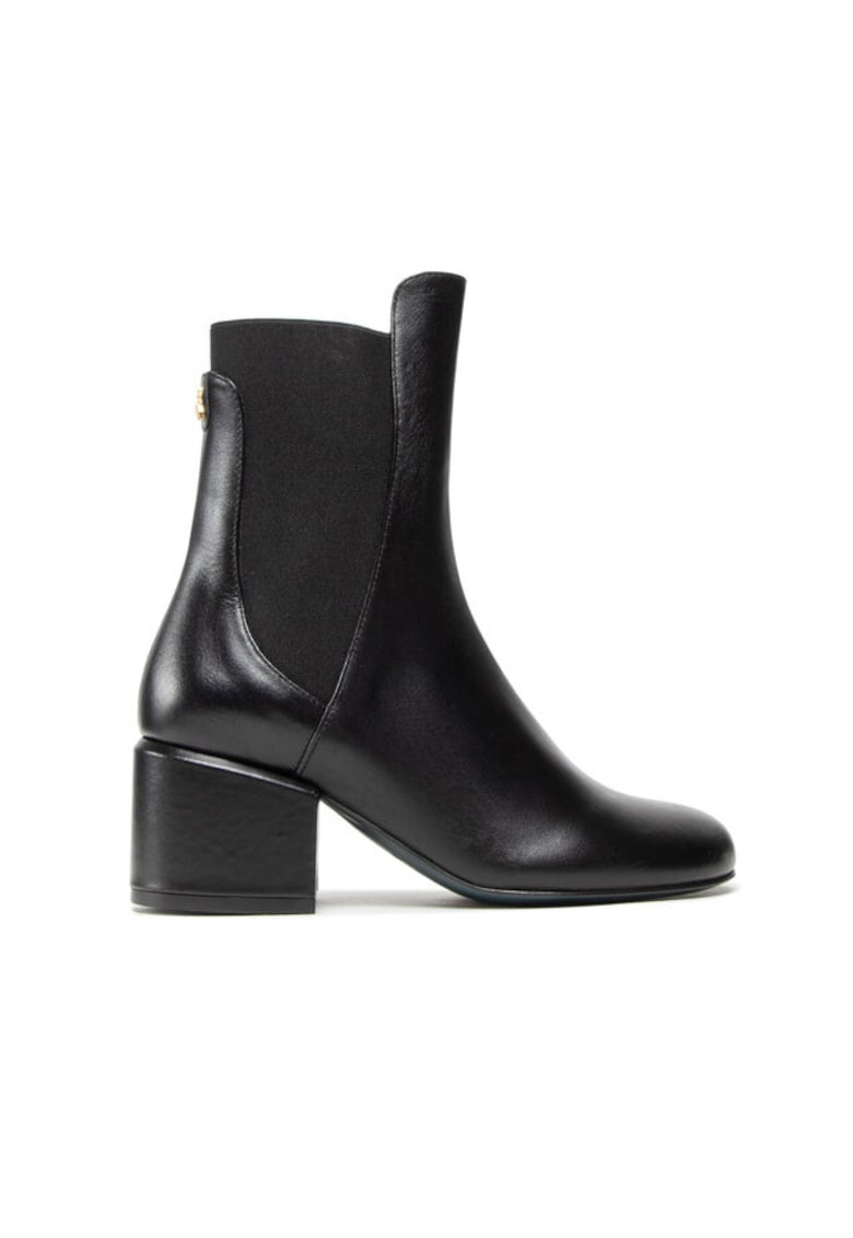 Botine dama 8Y0018/L011-K103 - Piele naturala - Negru