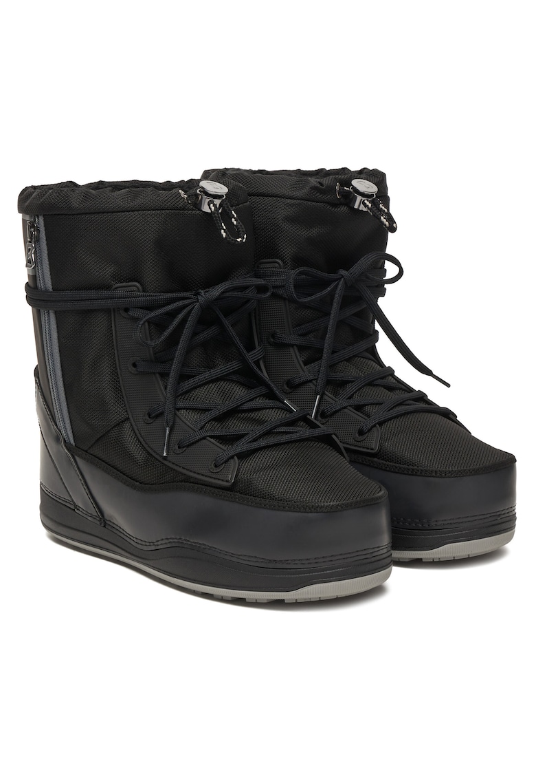 Bogner Ghete barbati - Laax 8 - piele ecologica - Negru-Gri - Negru/Gri