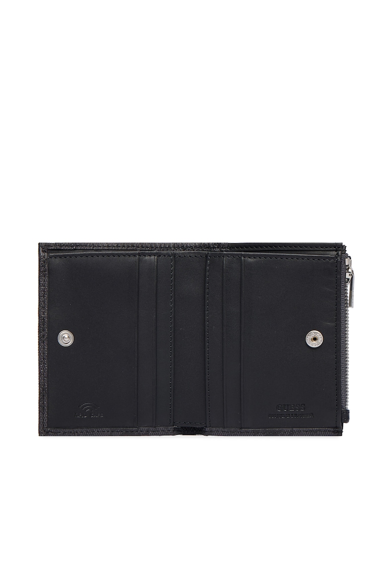 Portofel barbati BLA SMMALO LEA03 - piele naturala - culoare neagra
