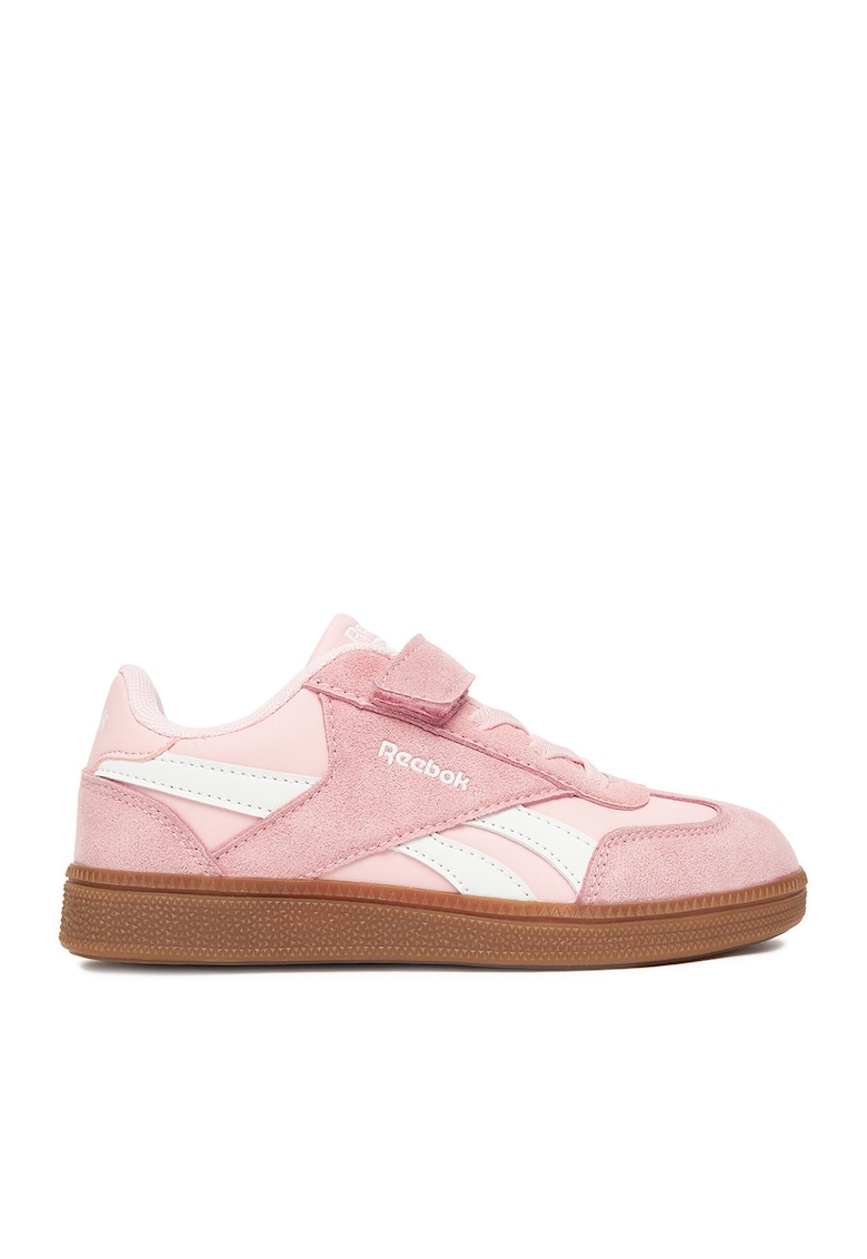 Reebok Pantofi copii - fete - roz - piele intoarsa