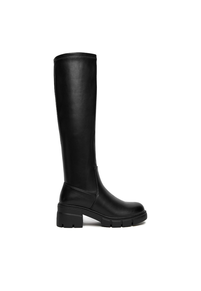 Cizme dama - CEO-HY23976S-9 - negru - din piele