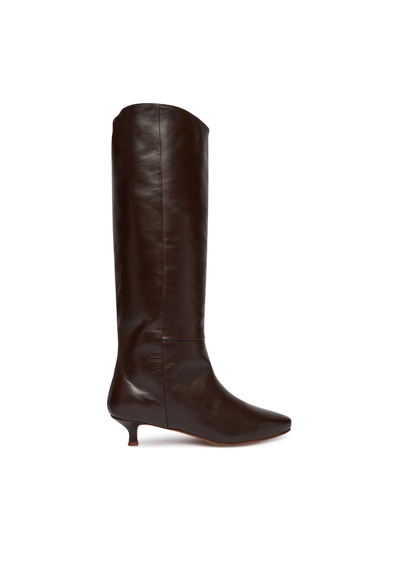 Cizme dama Stockholm - piele naturala - maro -