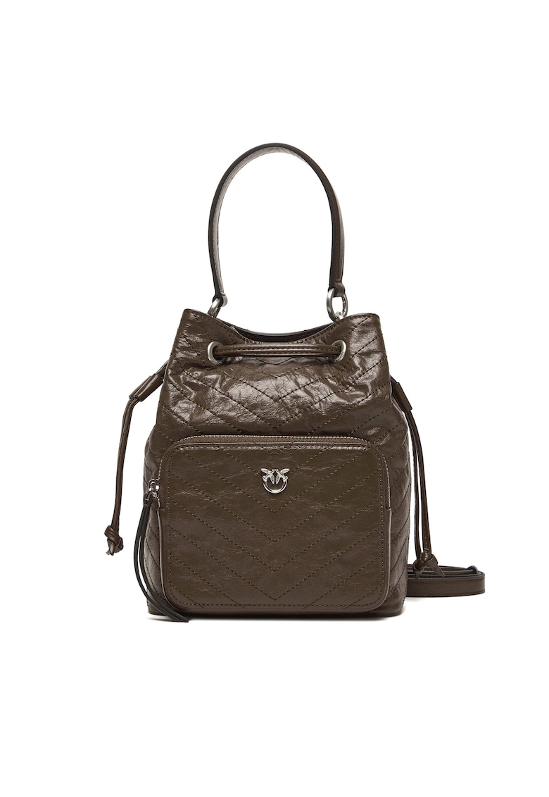 Geanta dama Marrone Castano L74E unisex - culoare maro