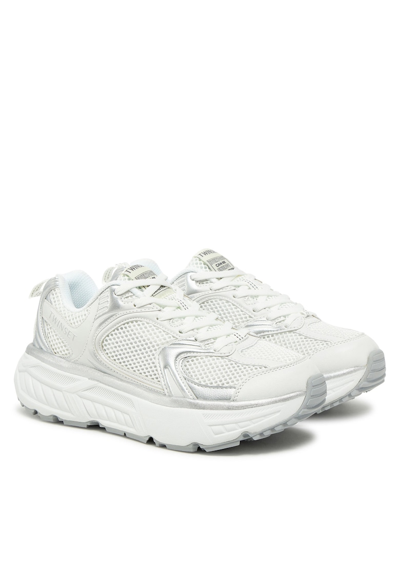 Adidasi sport dama 00001 251TCP030 - tesatura - alb
