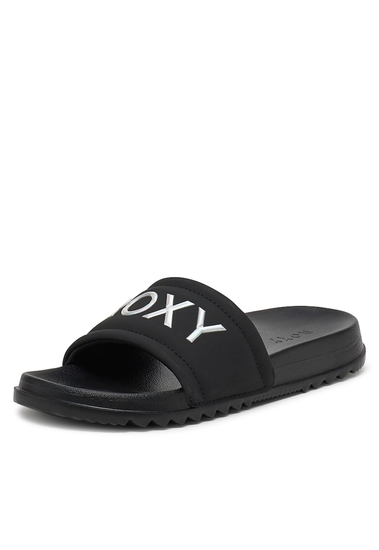 Papuci fete P4047538K - Textil - Negru
