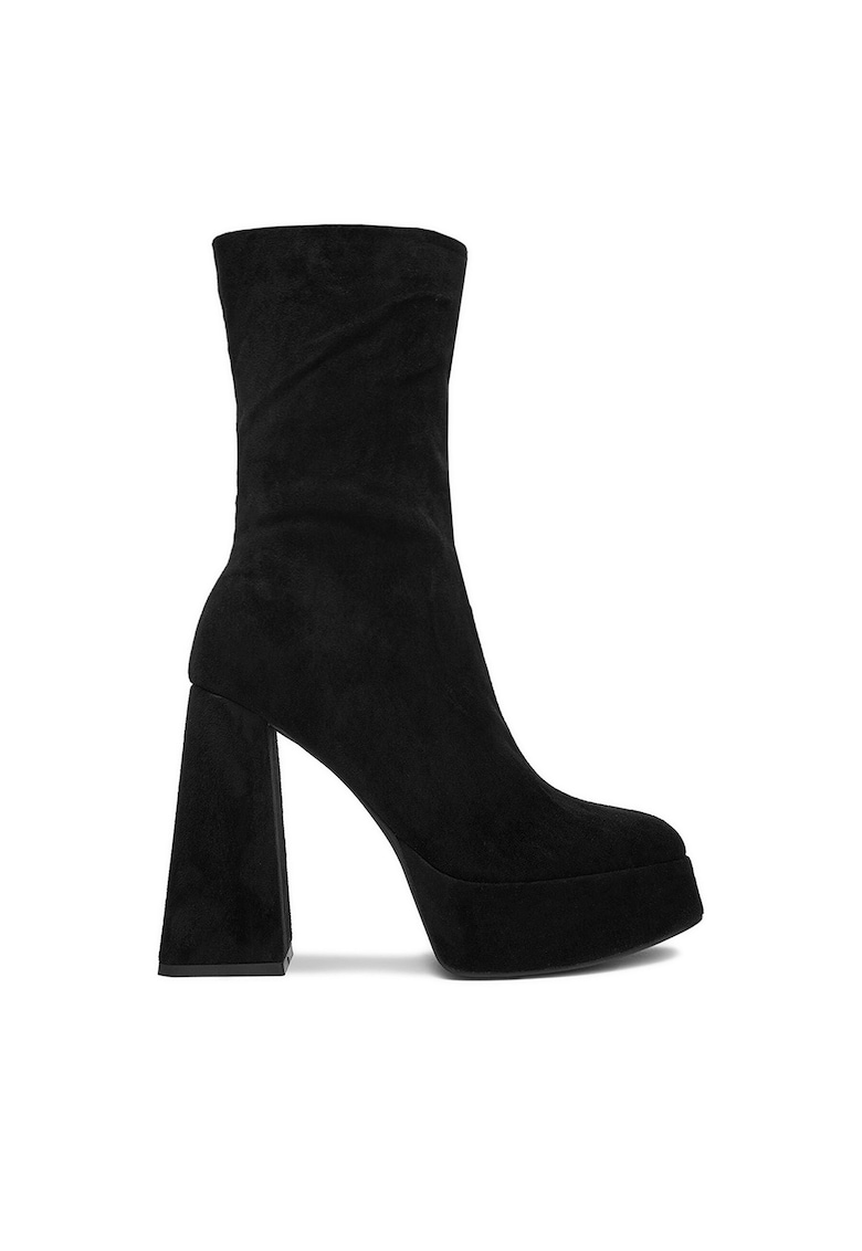 Botine dama CL221013 - negru - sintetic