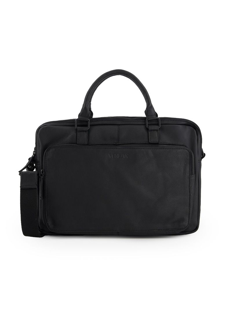 Geanta messenger din piele