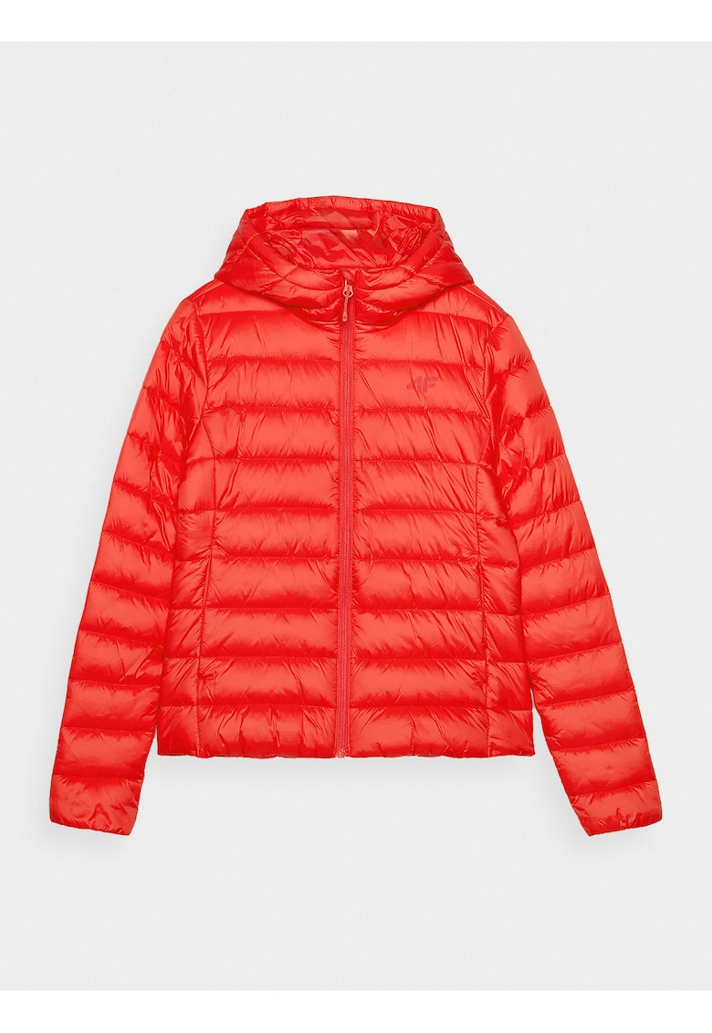 Geaca Puf Coral Femei - Rosu