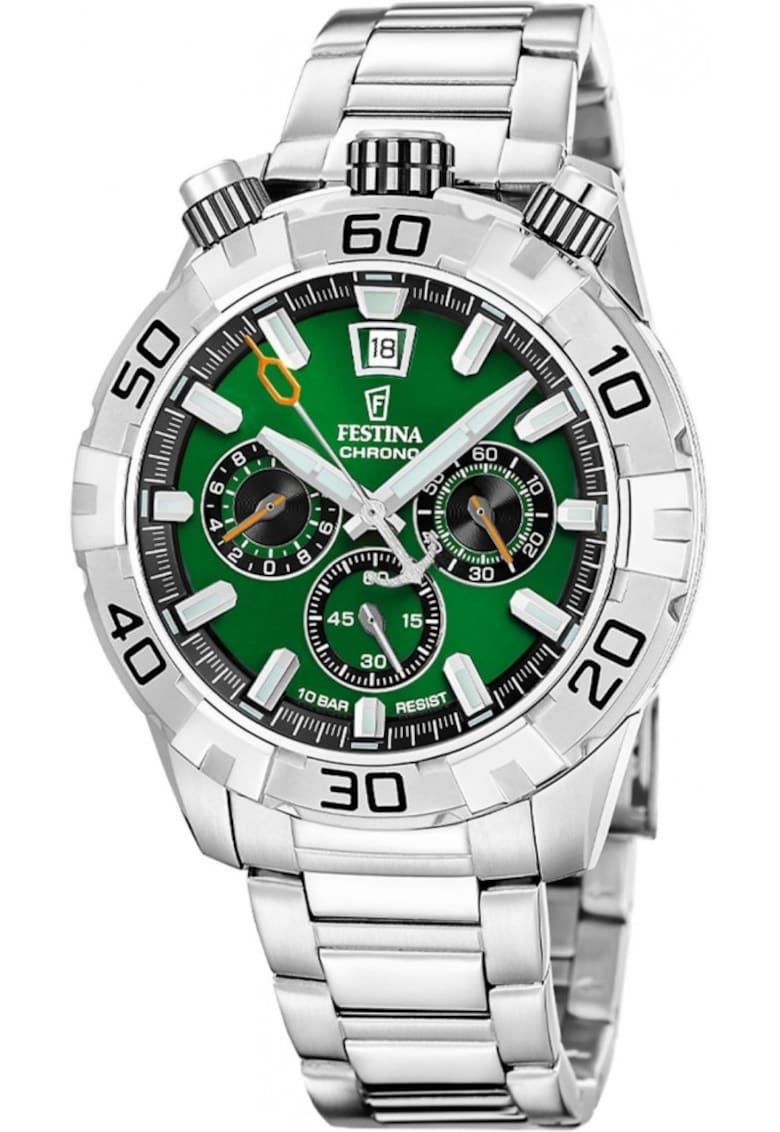 Ceas de barbati 20743/2 verde sportiv pentru inot