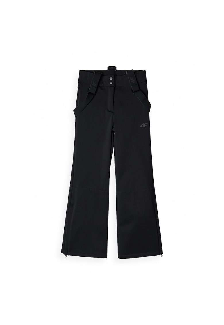 Pantaloni de ski copii mulati - cu membrana NeoDry 5000 - negru - softshell