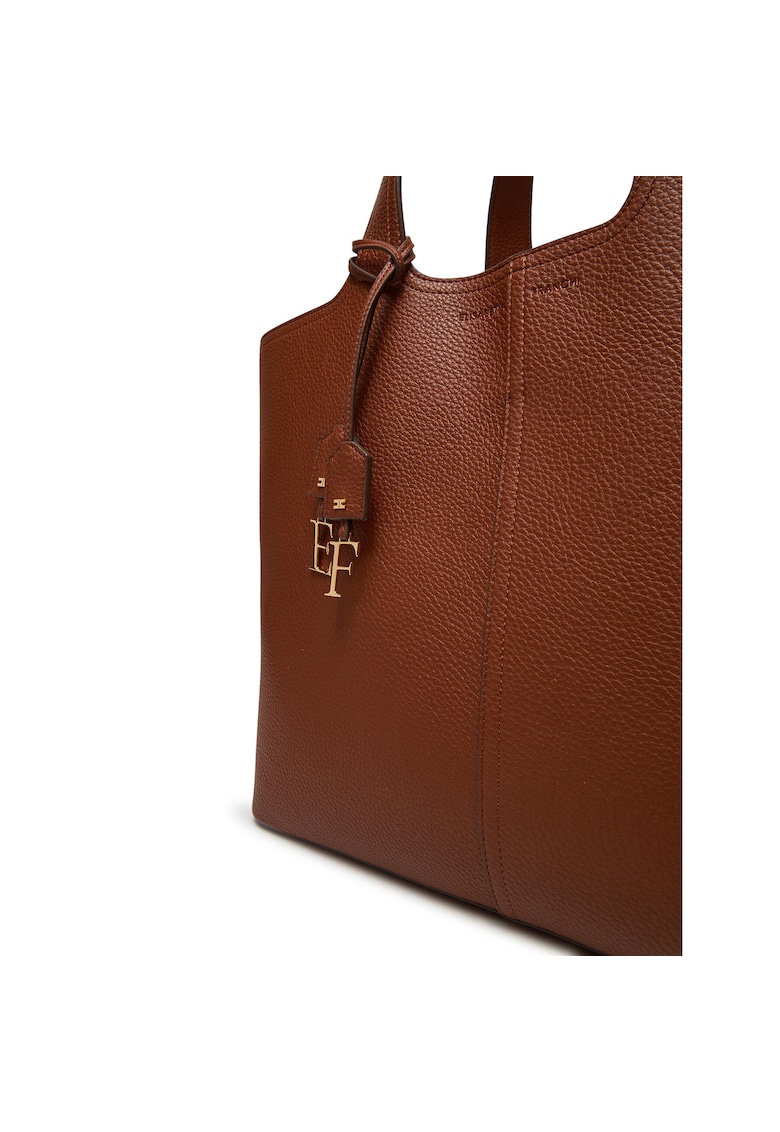 Geanta dama model Cognac 027 - ecologica - culoare cognac.