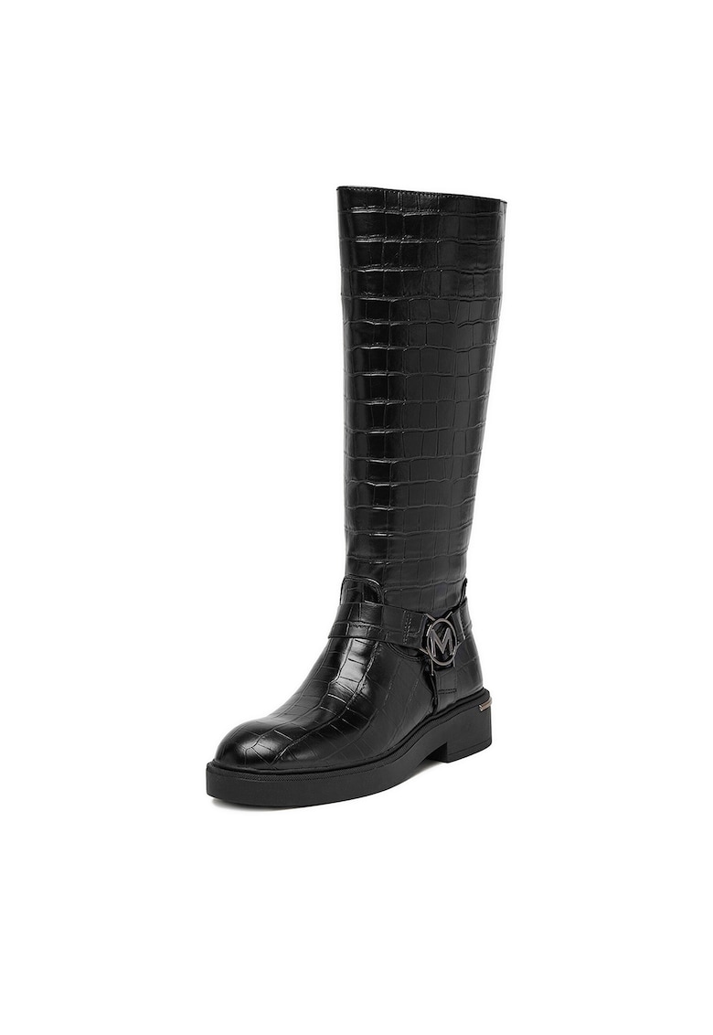 Cizme dama - negre - textil