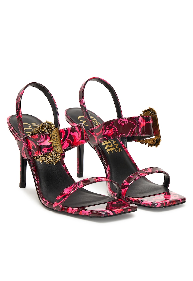 Sandale dama - Burgund Magenta - piele ecologica