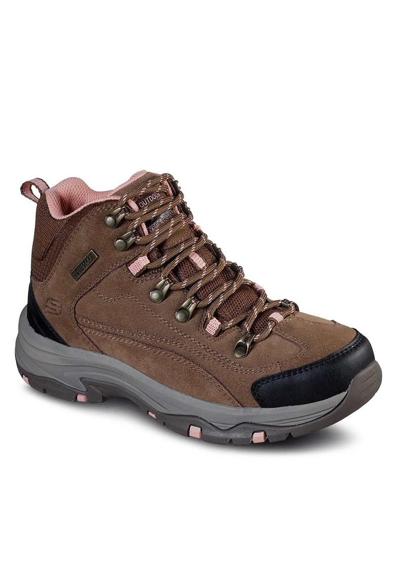 Ghete dama Trego Alpine Trail 1 - piele naturala - Maro