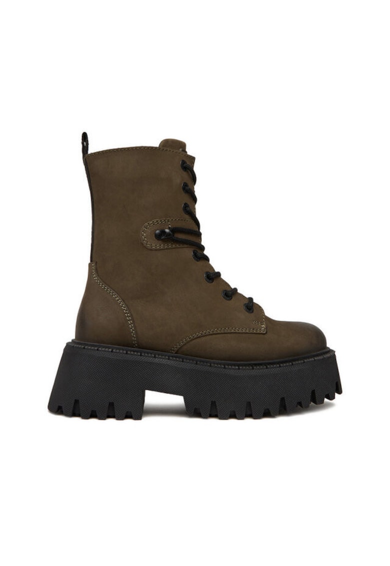 Ghete dama kaki - piele naturala - CEO-WI34-MANYA-03