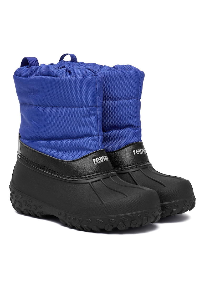 Ghete sport baieti - sintetic - negru/albastru